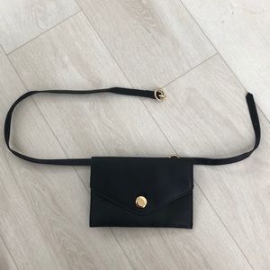 Zara black belt bag